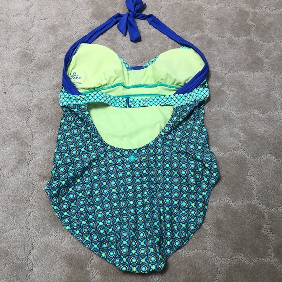 Prana One-Piece Halter Swimsuit - Picture 3 of 4